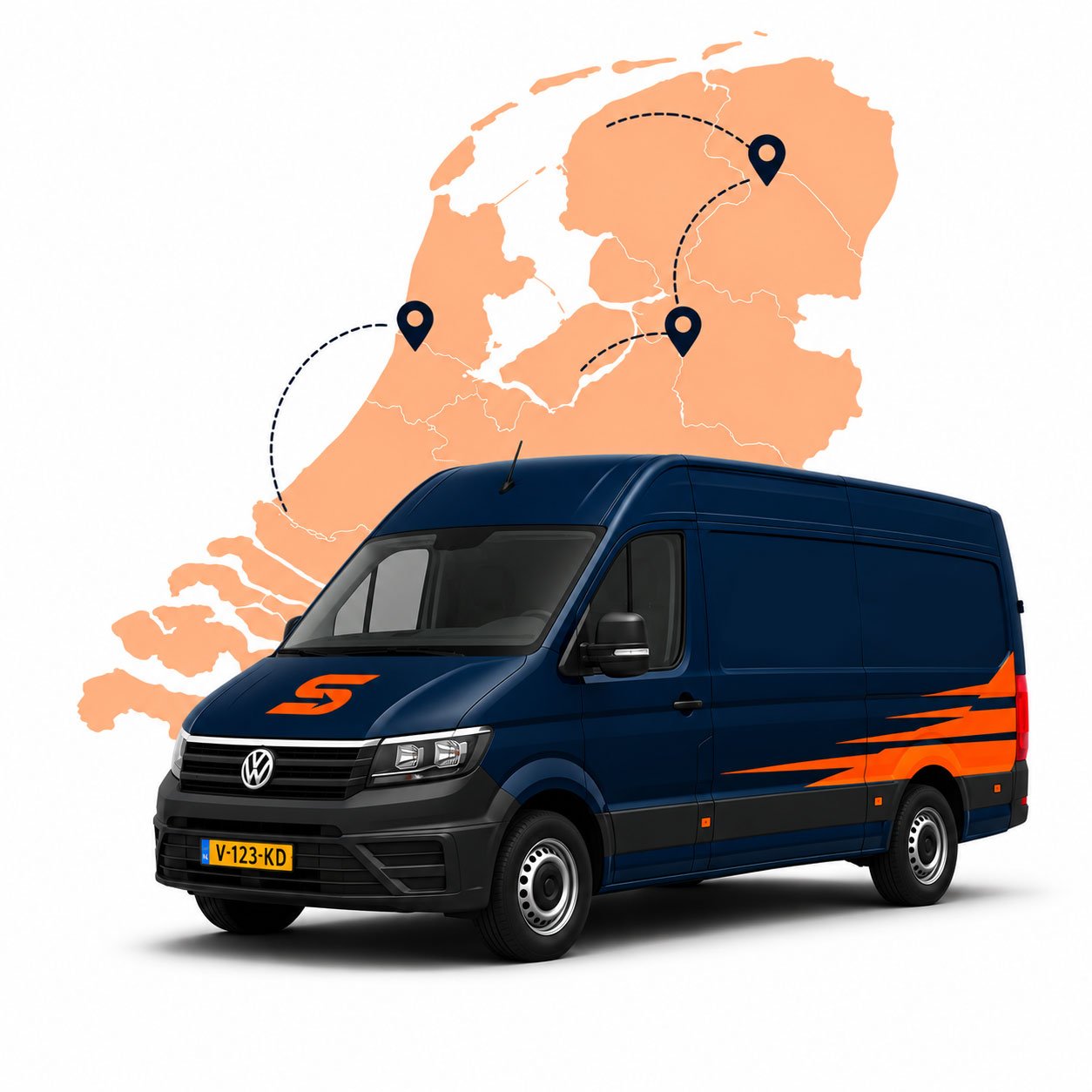 SpeedKoerier bestelbus voor directe koeriersritten