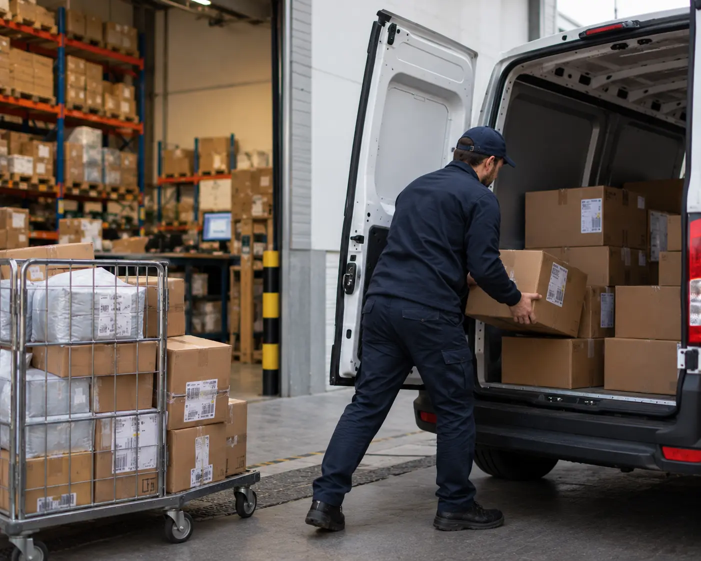 Vaste ophaalrit voor webshops en fulfilmentpartijen