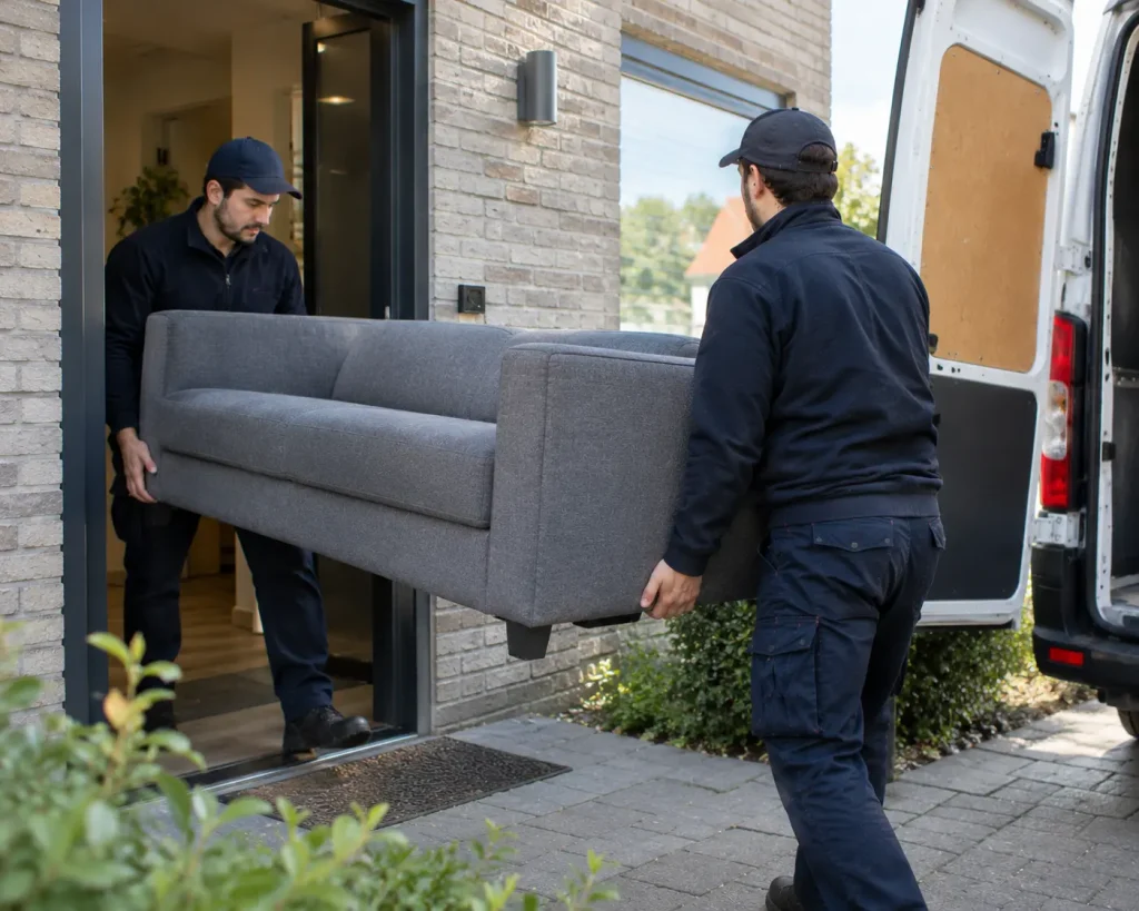 Meubeltransport rechtstreeks van deur tot deur