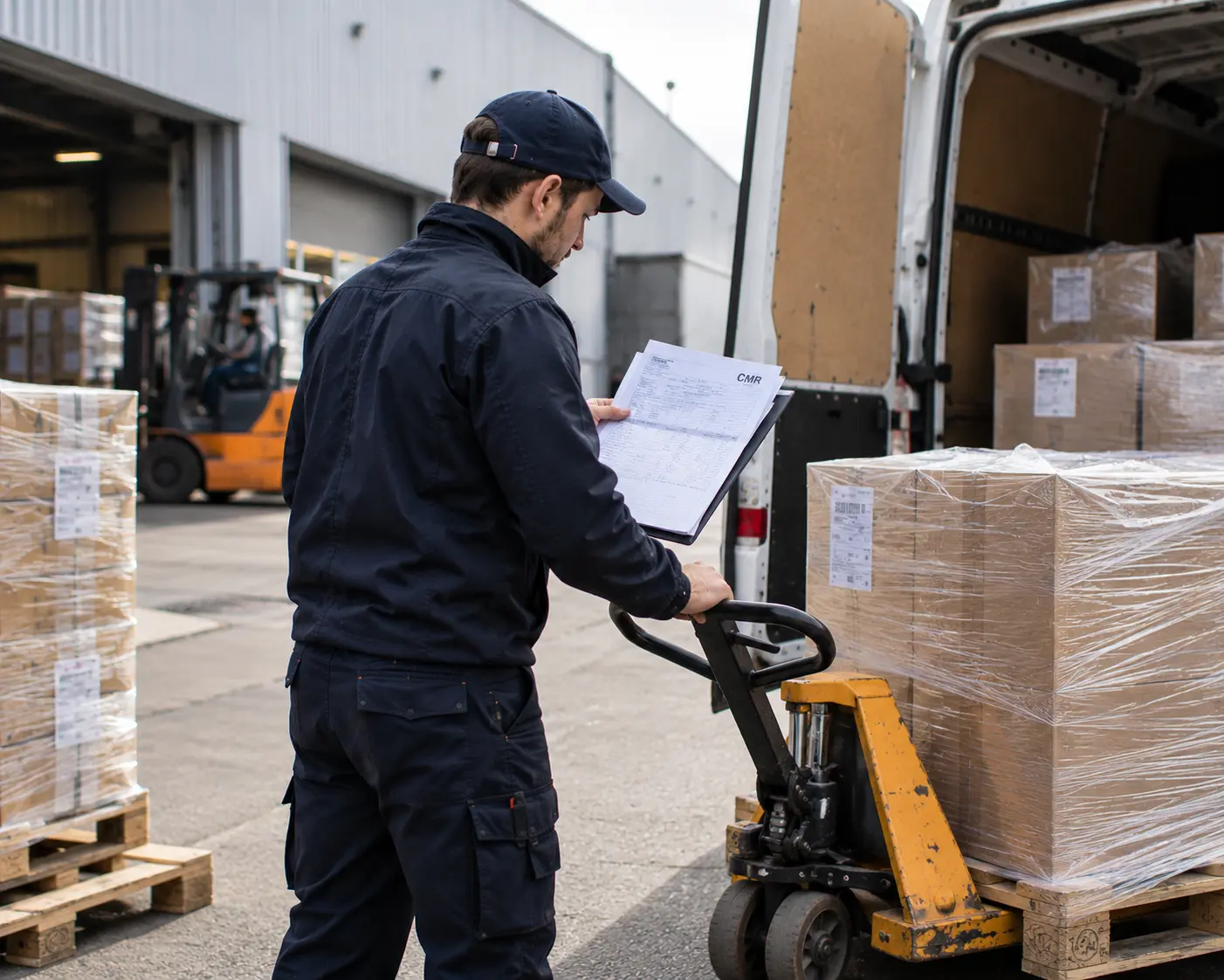 Pakket of pallet versturen naar Belgie met CMR-vrachtbrief
